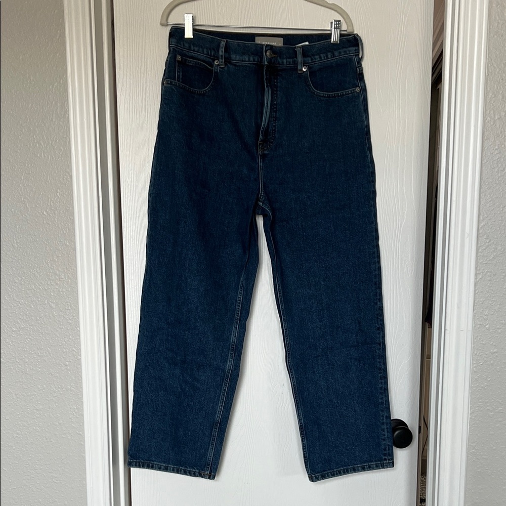Everlane Women’s Way High Jeans in Deep Blue